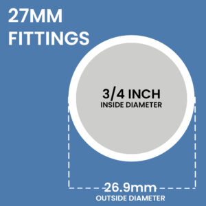 Key Clamp Fittings for 27MM (3/4") OD Tube Q1/A27/K5