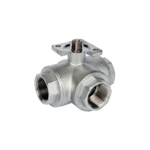 3-Way-T-Port-Brass-Ball-Valve