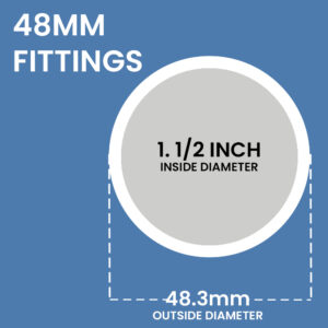 Key Clamp Fittings for 48MM (1-1/2″) OD Tube Q4/D48/K8