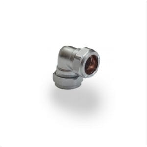 90-Degree-Elbow-Chrome-Compression-Fitting
