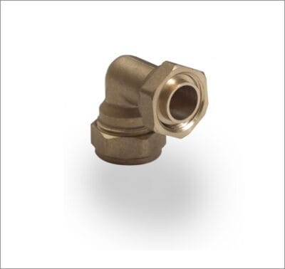 Bent-Tap-Connector-Brass-Compression-Fitting