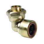 Bent Tap Connector Copper Push Fit Fitting