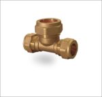 Branch-Reducing-Tee-Brass-Compression-Fitting