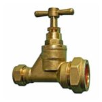 DZR Poly Stopcock Brass Compression DZR Fitting
