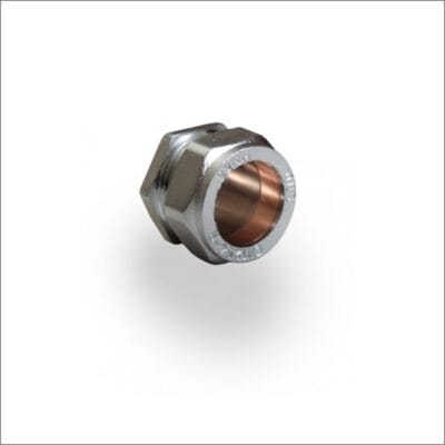 End-Cap-Chrome-Compression-Fitting