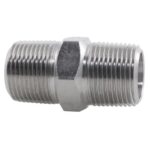 HEXAGON-NIPPLE-BSPT-6000LB-316-STAINLESS-STEEL
