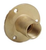 Wall-Plate-Female-Brass
