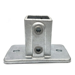 Galvanised Square Base Flange 40MM