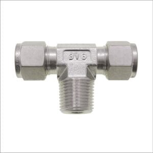 MALE-BRANCH-TEE-BSPT-TWIN-FERRULE-STAINLESS-STEEL