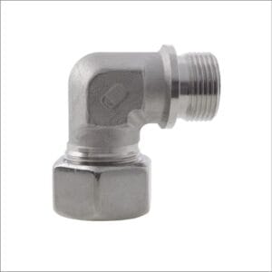 MALE-STUD-ELBOW-BSPP-Single-Ferrule-Compression-316-Stainless-Steel