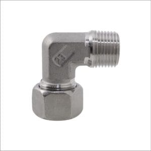 MALE-STUD-ELBOW-NPT-Single-Ferrule-Compression-316-Stainless-Steel