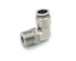 MALE SWIVEL ELBOW NPT PUSH IN FITTINGS STAINLESS STEEL 316