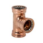 Equal Tee Copper Push Fit Fitting
