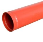 Grooved Red Oxide Steel Pipe