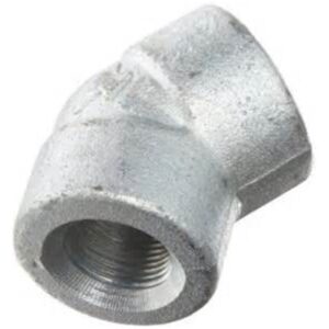Elbow 45° GALVANISED Mild Steel Screwed Pipe Fitting