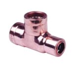 Reducing End Tee Copper Push Fit Fitting