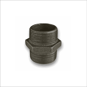 Black-Malleable-Iron-Hexagon-Nipple