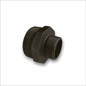 Black-Malleable-Iron-Reducing-Hexagon-Nipple