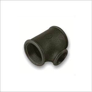 Black-Malleable-Iron-Reducing-Tee