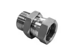 Hydraulic-BSPP-Cone-Seat-Swivel-Female-X-BSPP-Male-Adaptor-316-Stainless-Steel