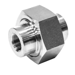 Conical-Seat-Union-NPT-6000LB-316-Stainless-Steel