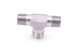 NPT-Male-X-Male-X-Male-Equal-Tee-316-Stainless-Steel-Instrumentation-Fittings
